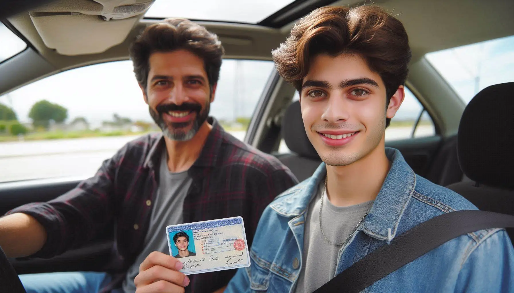 یک قدم تا گواهینامه رانندگی